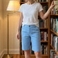 Women's Solid Color Casual Shorts