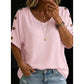 Women's Casual Scoop Neck Top