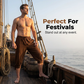 Men's Viking Pirate Pants with Lace-Up Legs