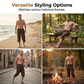 Men's Viking Pirate Pants with Lace-Up Legs