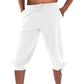 Men's Viking Pirate Pants with Lace-Up Legs