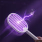 2-in-1 Foldable Electric Mosquito Swatter