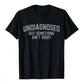 ⏳Time-Limited Special⏰Funny "Undiagnosed" Slogan T-Shirt – Witty, Soft, Conversation Starter 🎤