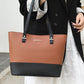 4-in-1 Color-Block Tote Bag Set
