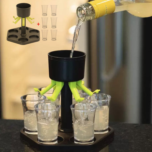 ⏰⚽World Cup Limited-Time Sale🍻-Convenient Hexagonal Wine Dispenser Set