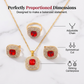 Elegant Crystal Rhinestone Jewelry Set