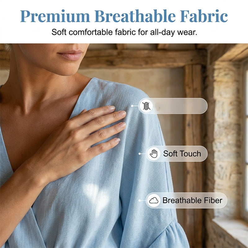 Women's V-Neck High Waist Wide Leg Jumpsuit