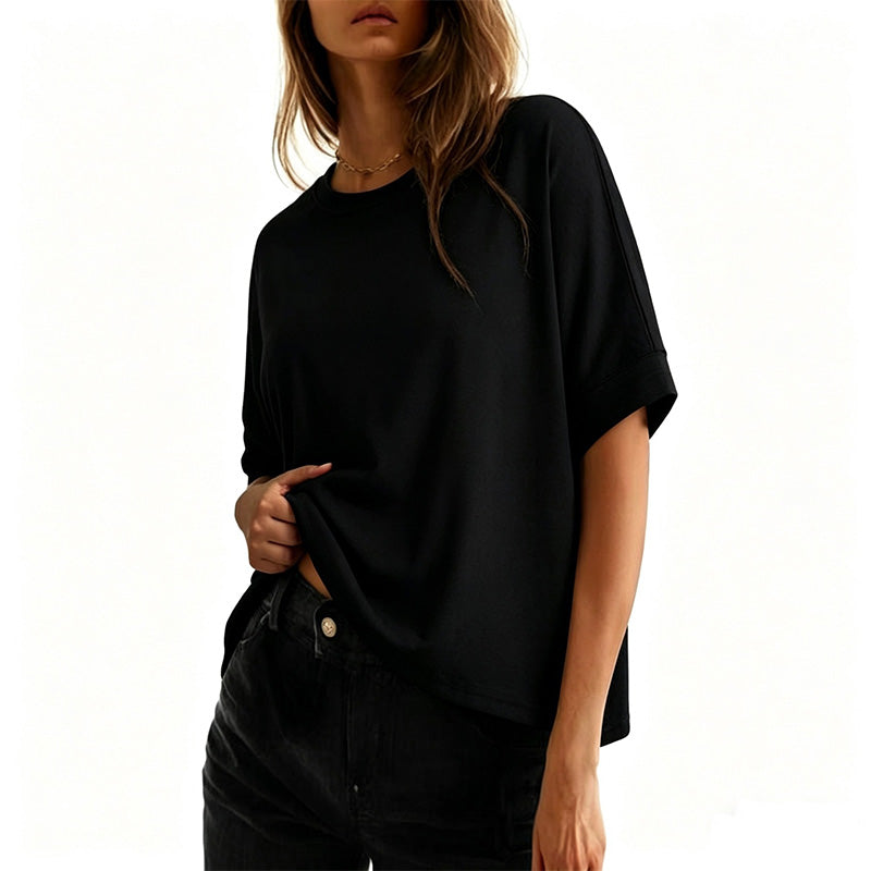 Women's Comfortable Crew-Neck T-Shirt