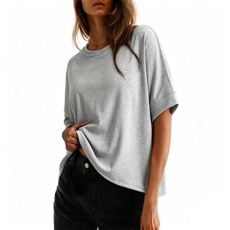 Women's Comfortable Crew-Neck T-Shirt