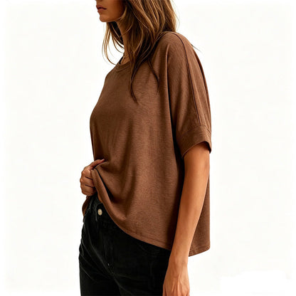 Women's Comfortable Crew-Neck T-Shirt