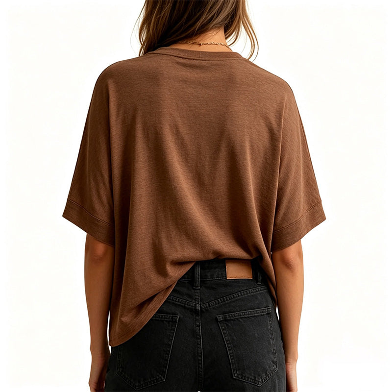 Women's Comfortable Crew-Neck T-Shirt