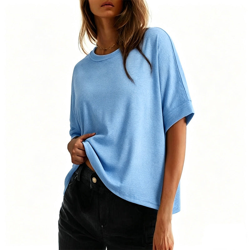 Women's Comfortable Crew-Neck T-Shirt