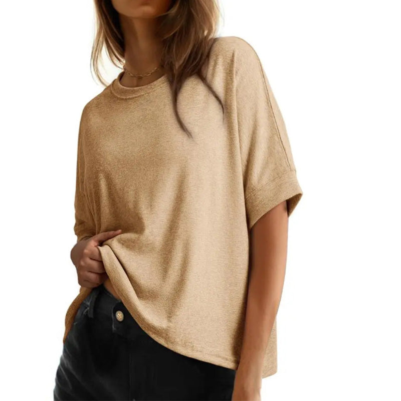 Women's Comfortable Crew-Neck T-Shirt