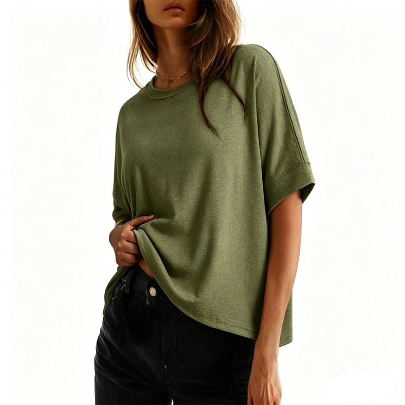 Women's Comfortable Crew-Neck T-Shirt