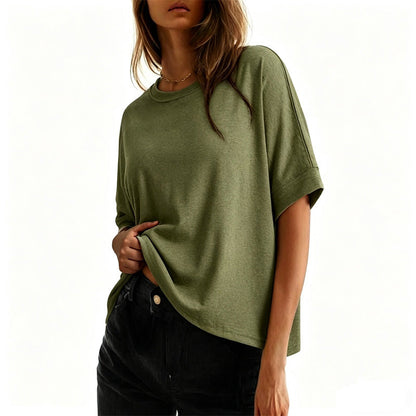 Women's Comfortable Crew-Neck T-Shirt