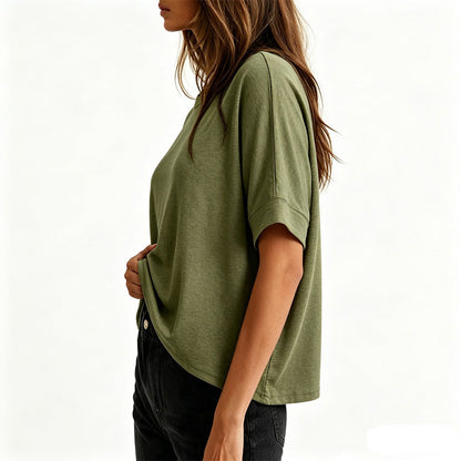 Women's Comfortable Crew-Neck T-Shirt