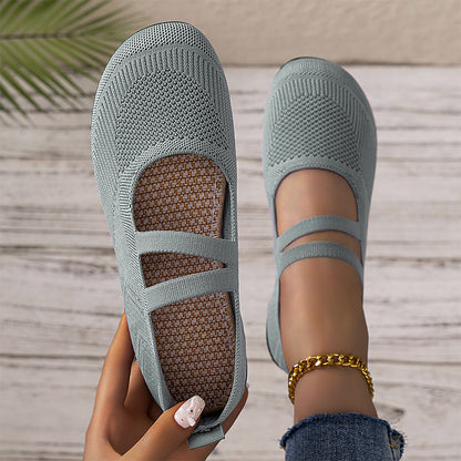 Women’s Slip On Breathable Fly Knit Shoes