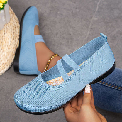 Women’s Slip On Breathable Fly Knit Shoes