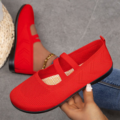 Women’s Slip On Breathable Fly Knit Shoes