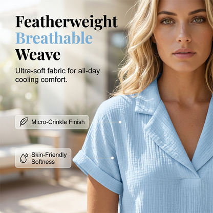 Women's Loose Fit Summer Knit Tee
