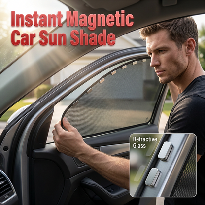 (2pcs)Universal Magnetic Car Sun Shade Cover