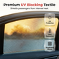 (2pcs)Universal Magnetic Car Sun Shade Cover