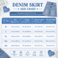 Women’s Loose Washed Denim Maxi Dress