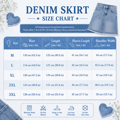 Women’s Loose Washed Denim Maxi Dress