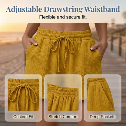 Women's Sleeveless Button-Down Tank & Shorts
