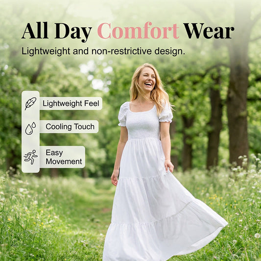 Women's Elegant Smocked Maxi Dress