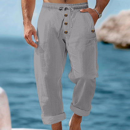 👖☀️Men's Casual Linen Drawstring Pants – Effortless Comfort For Everyday Style ✨