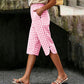 Women’s Casual Plaid Capri Pants