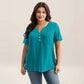 Women's Casual Plus Size Short Sleeve T-Shirt