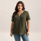 Women's Casual Plus Size Short Sleeve T-Shirt