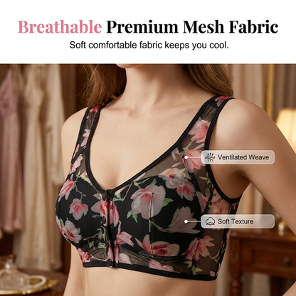 Comfort Push-Up Floral Bra