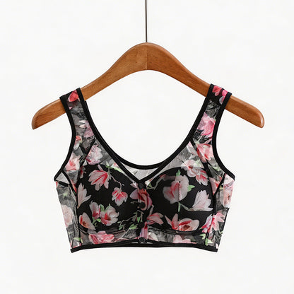 Comfort Push-Up Floral Bra