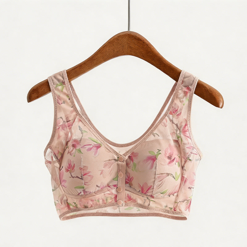 Comfort Push-Up Floral Bra