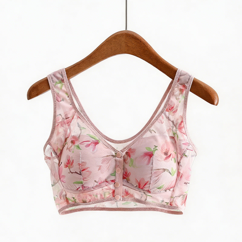 Comfort Push-Up Floral Bra