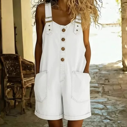 ⌛Limited-time offer-Women's Casual Denim Romper