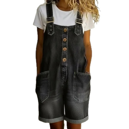 ⌛Limited-time offer-Women's Casual Denim Romper