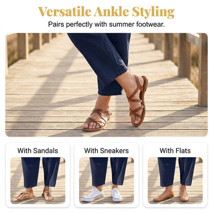 🌿Women Loose Fit Elastic Waist Pants