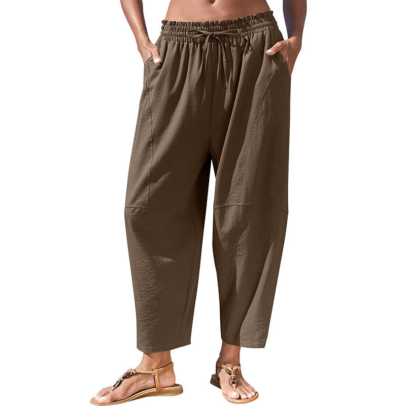 🌿Women Loose Fit Elastic Waist Pants
