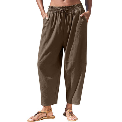 🌿Women Loose Fit Elastic Waist Pants