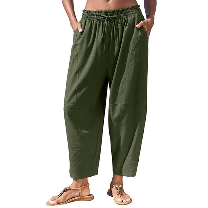 🌿Women Loose Fit Elastic Waist Pants
