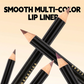 12-Piece Matte Lip Liner Pencil Set