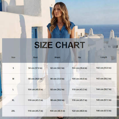 Women's Summer Sleeveless Button-Up Jumpsuit