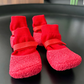 🥳2026 HOT SALE🥳💞50K+ SOLD!🐶🛡️ 50% OFF! Anti‑Slip Waterproof Pet Shoes – Rubber sole, adjustable strap. Protects paws from rain, mud & sharp ground. 👟✨（4PCS）