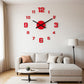 🥳2026 HOT SALE🥳💞50K+ SOLD!🏡🌙 50% OFF! DIY Acrylic Wall Clock Set – 3D depth, no ticking. Luminous option, damage‑free mount. Perfect for peaceful nights! 🛌✨
