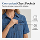 Women's Vintage Denim Maxi Dress
