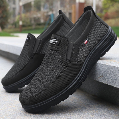 Men's Breathable Mesh Slip-On Shoes